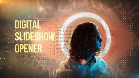 Videohive Digital Slideshow Opener 58124845