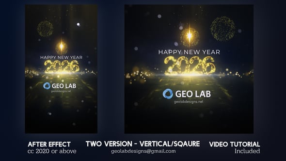 Videohive New Year 2026 Opener