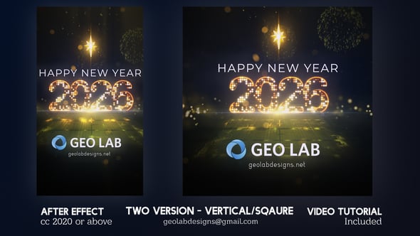 Videohive New Year 2026 Countdown