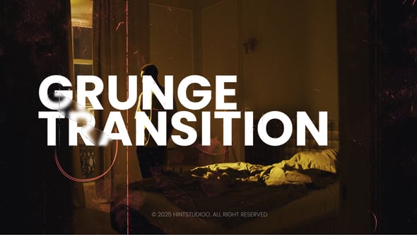 Videohive Grunge Transitions 61377207