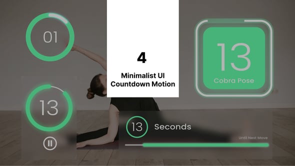 Videohive Minimalist UI Countdown Motion
