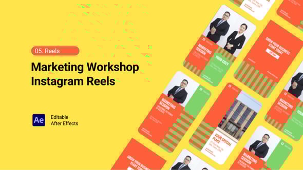 Videohive Marketing Workshop Instagram Reels