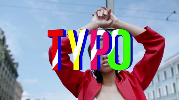 Videohive Pop 3D Typography