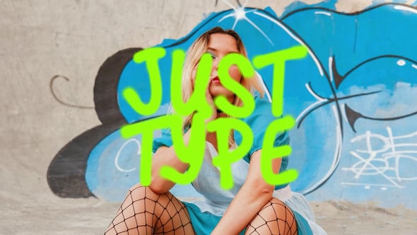 Videohive Spray Paint Title