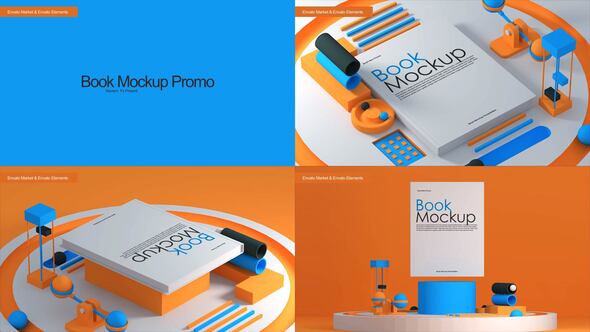 Videohive Book Mockup 58228351