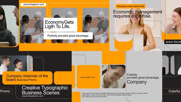 Videohive Typographic Scenes 58205840