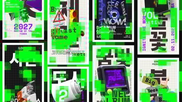 Videohive 3D Neo Stage Event Stories Pack