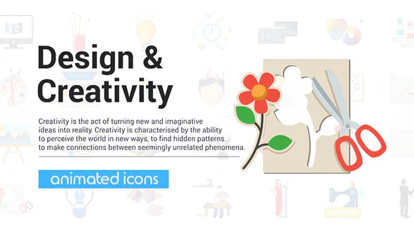 Videohive Design and Creativity Icons