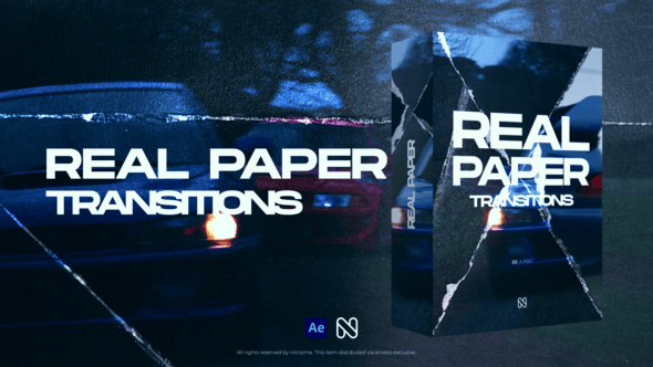 Videohive Paper Transitions 61271830