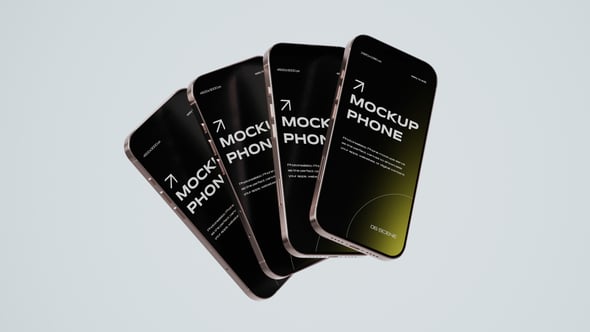 Videohive Phone App Mockup 57558021