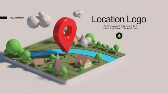 Videohive Location Logo