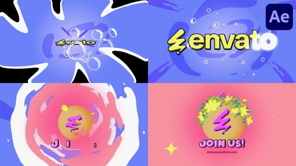 Videohive Flowers Logo | After Effects