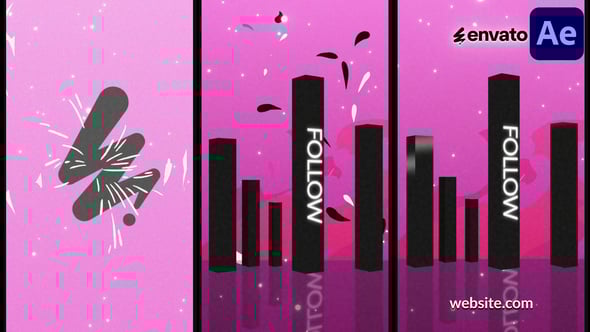 Videohive Abstract Dynamic Vertical Logo | After Effects