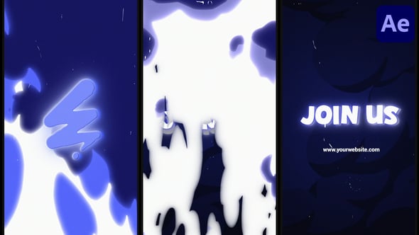 Videohive Energy Vertical Fire Logo | After Effects