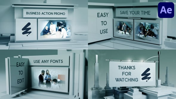 Videohive Business Action Promo for After Effects