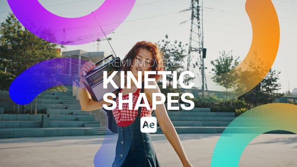 Videohive Premium Overlays Kinetic Shapes