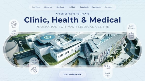 Videohive Medical Center Slideshow II