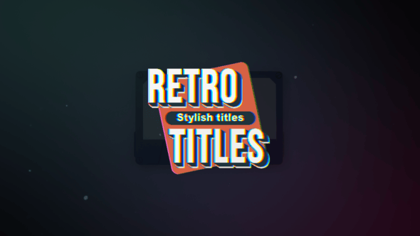 Videohive Retro Titles vol.02
