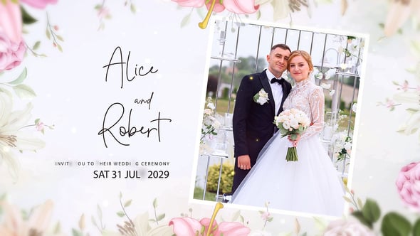 Videohive Wedding Slideshow 58041360