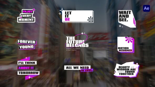 Videohive Minimal Title Suite