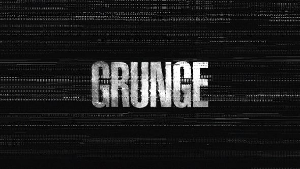 Videohive Grunge Logo V4