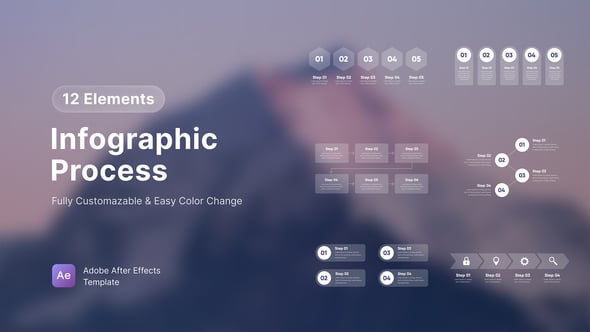 Videohive Process Infographics