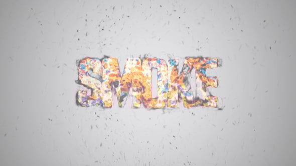 Videohive Smoke Fire Logo Reveal