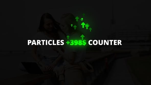 Videohive Particles Counter
