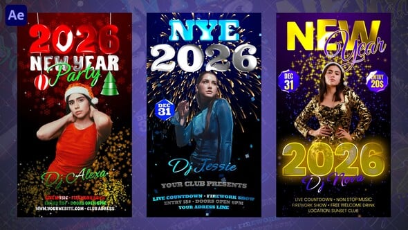 Videohive New Year Party Instagram Reels