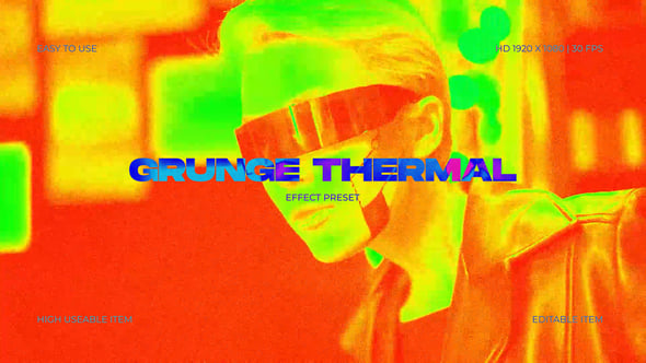 Videohive Grunge Thermal Effect