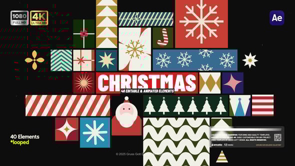 Videohive Christmas Animated Elements