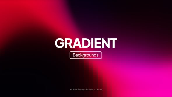 Videohive Gradient Background 61225215
