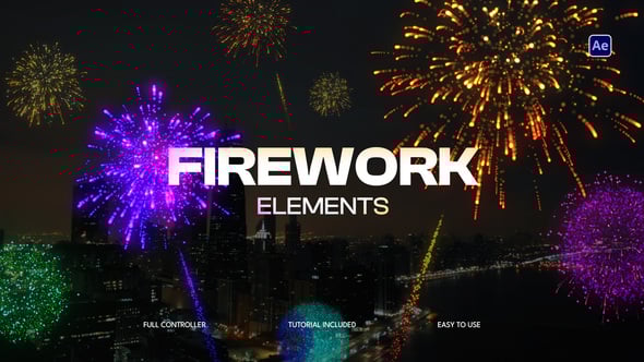 Videohive Fireworks Elements