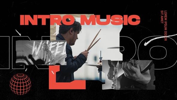 Videohive Grunge Intro | AE