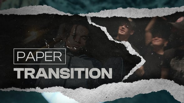 Videohive Paper Transition 60935727