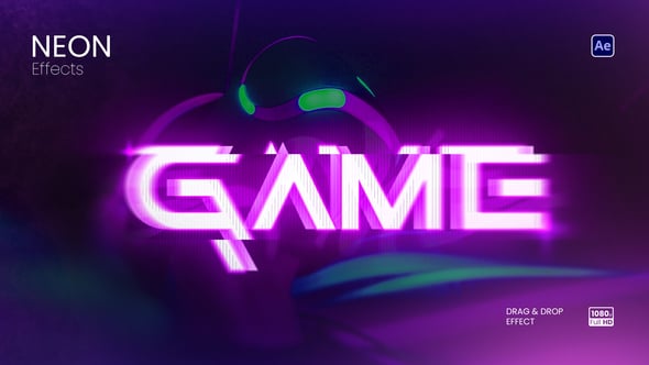 Videohive Neon Text Animation 58118330