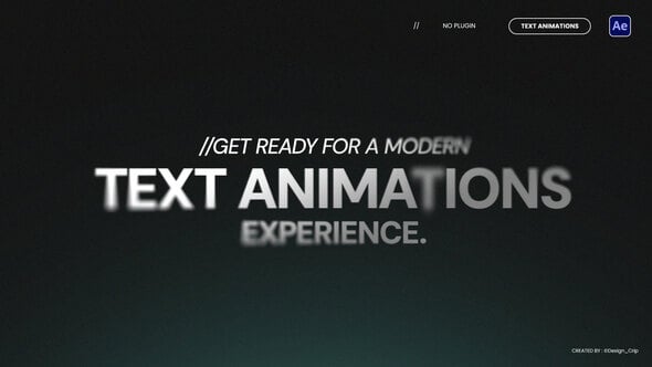 Videohive Text Animations 61273236