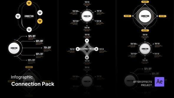 Videohive Infographic – Connection Pack After Effects Template