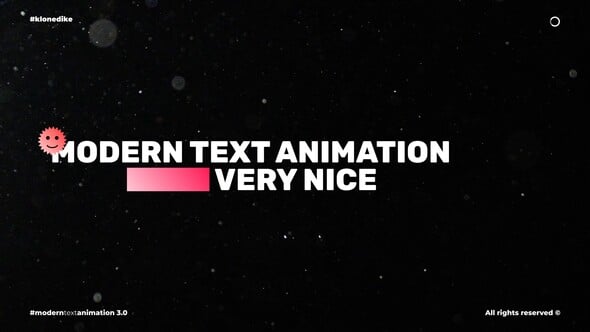 Videohive Modern Text Animation 3.0