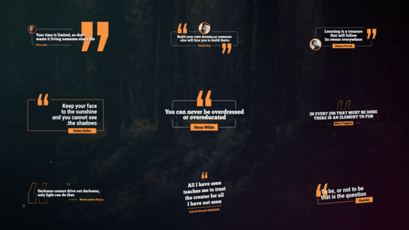 Videohive Quotes Titles 57628608