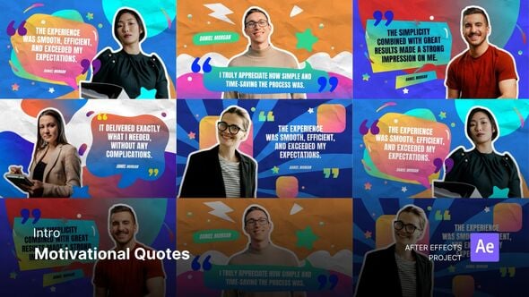 Videohive Intro – Motivational Quotes