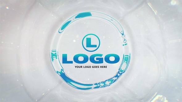Videohive Water Ripple Splash Logo