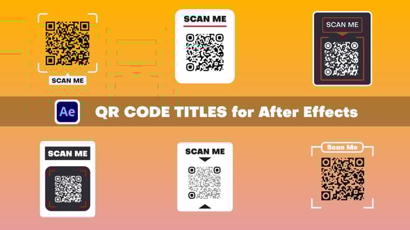 Videohive QR Code Titles 61346164