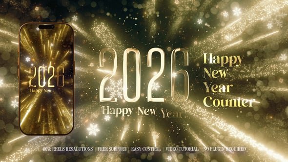 Videohive New Year Countdown 2026 60953864