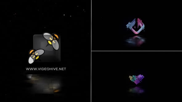 Videohive Particles Glossy Logo Reveal