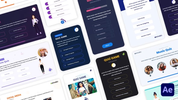 Videohive Quiz Pack 33990747