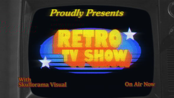 Videohive Retro TV Show Titles