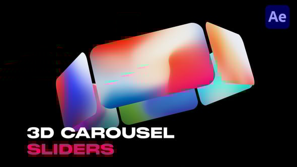 Videohive 3D Carousel Sliders