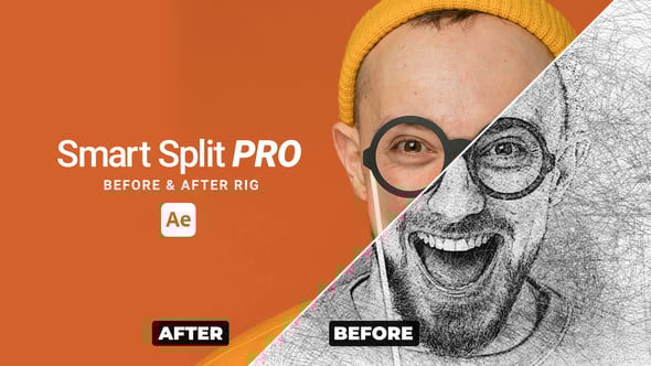 Videohive Smart Split Pro for After Effects