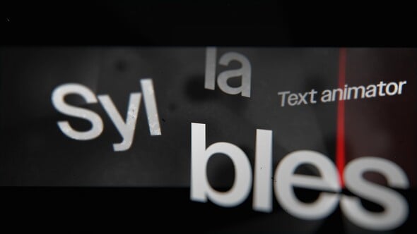Videohive Syllables Text Animator | Natural Reader Modes, Ease & Overshoot Text Animation Without Keyframes